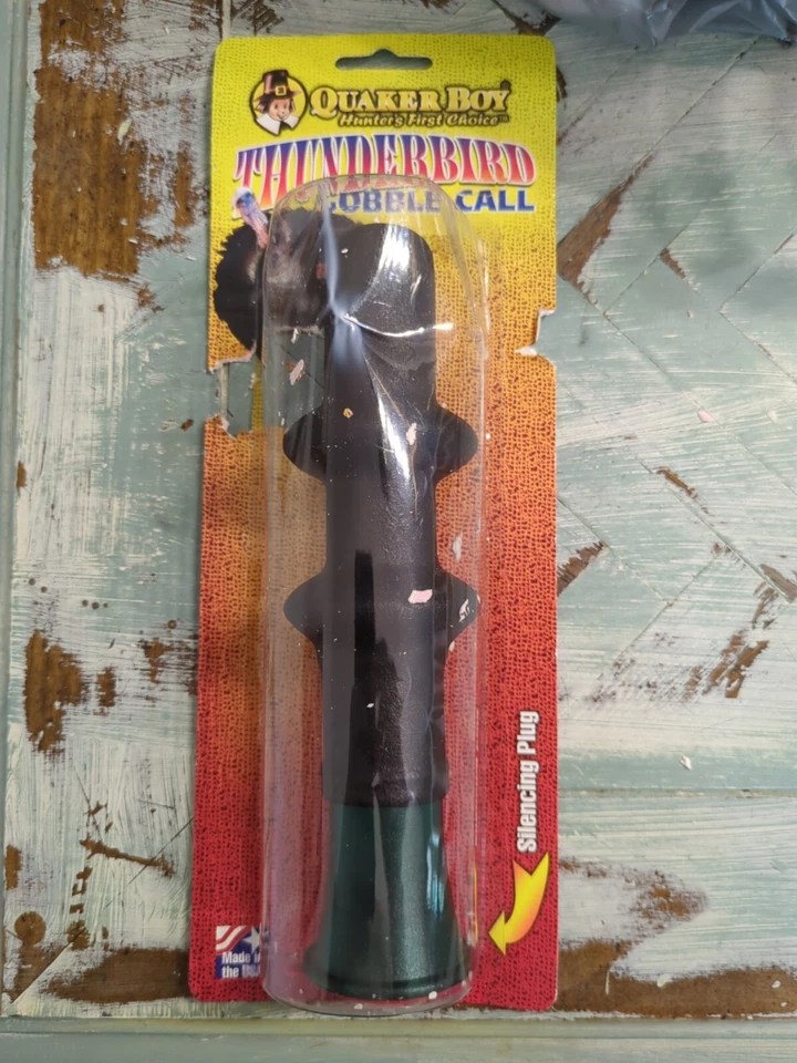 Quaker Boy Hunter's First Choice THUNDERBIRD Turkey Hunting Gobble Game Call