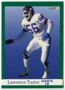 1991 Fleer #319 Lawrence Taylor New York Giants - Picture 1 of 2