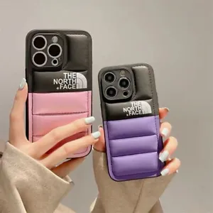 Telefonhülle Phone Case The North Face Puffer for IPhones 15/14/13/12 PRO/PROMAX