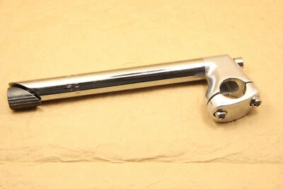 Bike Bicycle Quill Stem 22.2 x 220mm Clamp 25.4 Chrome F - Image 1 of 4