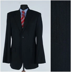 Mens Black Blazer 38R UK Size ONLY Sport Coat Jacket - Picture 1 of 12