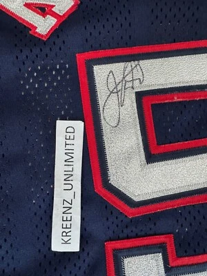 JASON KIDD NEW JERSEY NETS SIGNED AUTHENTIC REEBOK NBA JERSEY PSA AUTHENTIC AUTO - Image 1 of 4