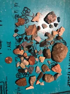 lot of mixed stones / minerals ( 9 ounces) - Picture 1 of 3