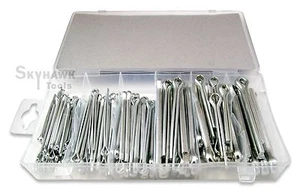 144 PC. Large Cotter Pin Assortment Extra Large Pin Cotter Keys Set - Picture 1 of 2