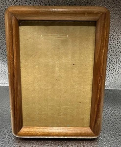 Klassischer Holz 5 1/2”x 4 1/2” Abgerundete Ecke Bilderrahmen Thailand - Bild 1 von 10
