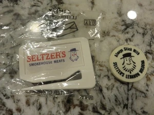 Vintage Selters Libanon Bologna Räucherei Fleisch Palmyra PA Magnet & Brieföffner - Bild 1 von 2