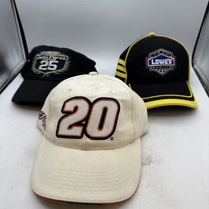 NASCAR And NHRA Tony Stewart Lowes Racing John Force A Lot Of Racing Hats - Picture 1 of 13