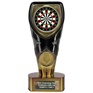 Darts Dartboard Award (FC18) 150mm Trophy Engraved Free - Picture 1 of 3