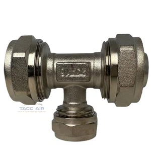 Sistema de tubos M8014 RapidAir Maxline 3/4" x 1/2" reductor caída de montaje de camiseta - Imagen 1 de 8