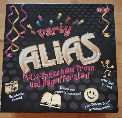 PARTY ALIAS PROMI- UND BEGRIFFERATEN BRETTSPIEL GESELLSCHAFTSSPIEL  SPIEL - Bild 1 von 4