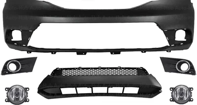 前保险杠盖 Fascia & Fog 灯组件适用于 2012 - 2015 年本田 Pilot — 第 1/4 张图片