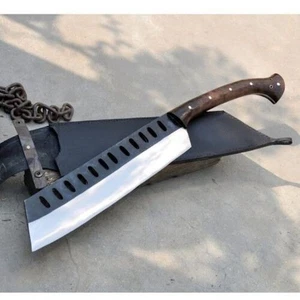 Tolles maßgeschneidertes handgefertigtes Kohlenstoffstahl 20" Zoll Jagdschwert mit Scheide - Bild 1 von 1