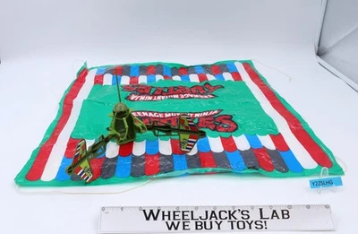 Tortuga Trooper Paracaídas Completo Teenage Mutant Ninja Turtle 1988 Playmates Foto 1 de 4