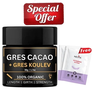 Organic Gres Cacao with Bave Bef + Koulev Oil Extract for Male Enhancement 50mL! - Picture 1 of 9