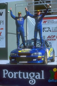 Portuguese Rally Porto 2000 Rally winner Richard Burns Subaru Impr- Old Photo 1 - Picture 1 of 1