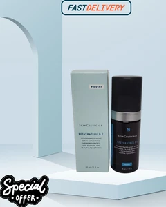 SKINCEUTICALS RESVERATROL B E Night 1Oz / 30ml EXP-2026 & Fast Ship - Picture 1 of 3