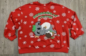 H&M Seasonally Stuffed Christmas Crewneck Sweatshirt Damen Gr. 2XL - Bild 1 von 6