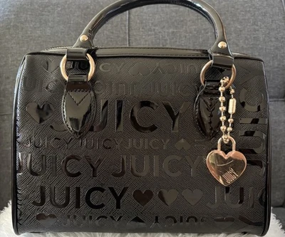 BOLSO DE MANO JUICY COUTURE NEGRO NUEVO SIN ETIQUETAS Foto 1 de 4