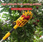 1pc Garden Fruit Picker Basket Head Apple Peach Harvest Picking Tool - NEW