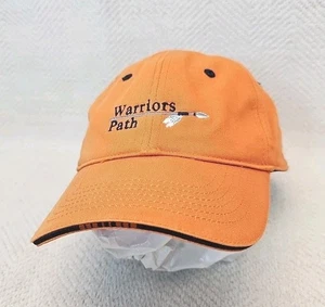 Page & Tuttle Warriors Path Golf Mütze verstellbarer Riemen orange rostfarben - Bild 1 von 7