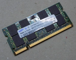 Samsung 2GB DDR2 PC2-5300S SO-DIMM Laptop RAM DDR2-667 Arbeitsspeicher Speicher - Bild 1 von 1