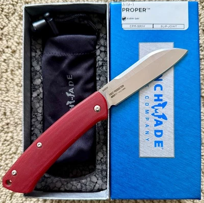 Hecho en banco🦋 319-1 adecuado ✨ROJO✨ descontinuado, raro y un gran regalo!  🎁 Foto 1 de 2