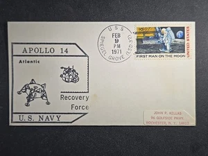 1971 US Apollo 14 recovery ship cover - USS Spiegel Grove stk#A93 - Picture 1 of 5