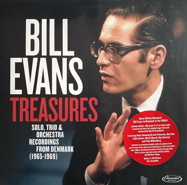 Bill Evans Treasures: Solo, Trio & Orchestral Records from Denmark (1965 (Vinyl) - Image 1 of 1