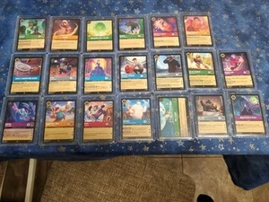Disney LORCANA CARD RARE CARD LOT OF 20 - Picture 1 of 21