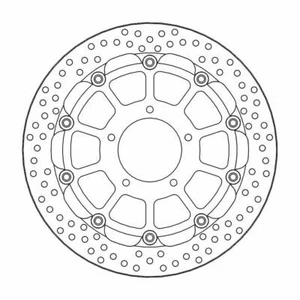 Fits Suzuki GSX-R 750 2013-2017 Moto Masters Halo Racing Front Brake Disc - Picture 1 of 5