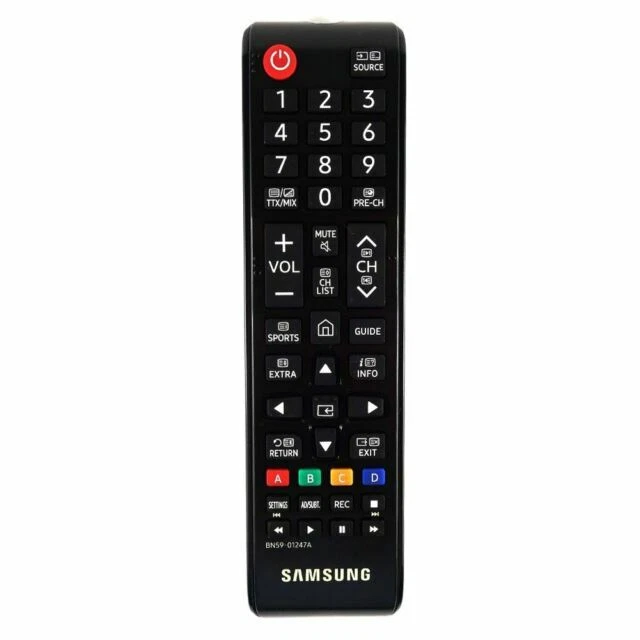 Samsung BN59-01247A Mando a Distancia para TV - Negro