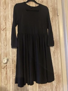 Torrid black long sleeve sweater dress size 1 plus fit and flare baby doll - Picture 1 of 5