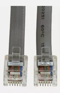 25 Foot rj12 DCC Cable for Digitrax Loconet or NCE - Picture 1 of 2