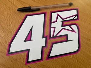 Scott Redding Race Number 45 - (Grande) 2025 - VENDEDOR DEL REINO UNIDO - Imagen 1 de 1