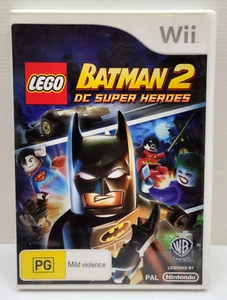 Lego Batman 2 DC Super Heroes Nintendo Wii Complete - Picture 1 of 3