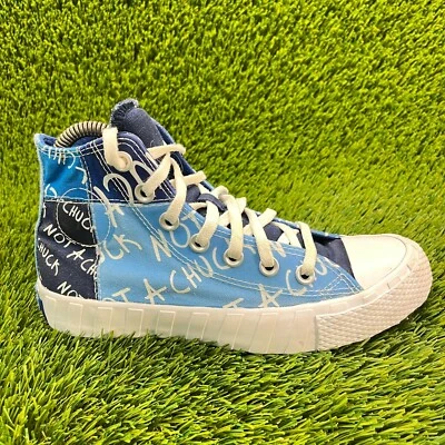 Zapatillas deportivas Converse UNT1TL3D High Not a Chuck para niños talla 4Y azules Foto 1 de 4