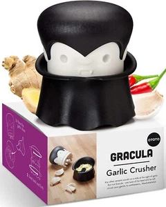 OTOTO Gracula Garlic Grinder- Garlic Twister & Peeler- Garlic Mincer Tool, - Picture 1 of 1