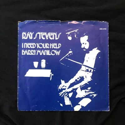 Ray Stevens -I Need Your Help Barry Manilow 1979 45 PIC SLEEVE ONLY NO VINYL!* - Image 1 of 2