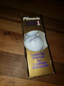 pinnacle Golfbälle Frauen Cancer Awareness Bälle 3er Set Neu - Bild 1 von 5