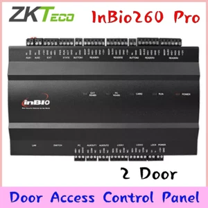 ZKTeco InBio260 Pro Tcp/Ip Door Access Control Panel 2 doors 6 Inputs 8 readers - Picture 1 of 5