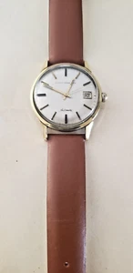Vintage Girard Perregaux W/ Date Automatic 35mm Wrist Watch Runs great 21 Jewel - Picture 1 of 9