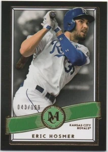 2016 Topps Museum Collection Baseball ERIC HOSMER /199 Green #8 Royals - Picture 1 of 2
