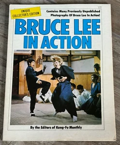 BRUCE LEE IN ACTION Unique Collector's Edition Photo Book 1977 RARE - Picture 1 of 6