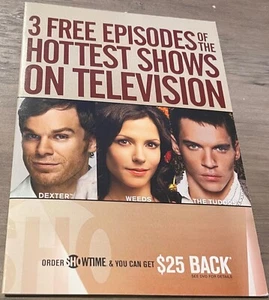 Showtime's 3 Free Episodes Of The Hottest Shows On TV-Dexter, Weeds, The Tudors - Imagen 1 de 3