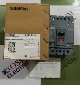 SIEMENS 3VJ1012-3DB32-0AA0 CIRCUIT BREAKER 125A 440VAC 25KA FAST SHIP - Picture 1 of 8