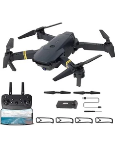 Mini Drone with Camera for Adults Kids, 1080P WiFi FPV Camera Drone with 3 Batte - Picture 1 of 6