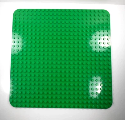 Placa base Lego Duplo 24x24 verde fino Foto 1 de 2