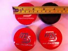 MAZDASPEED CENTRE CAPS 57 MM RED - SET OF 4