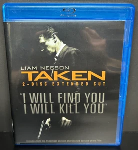Taken Liam Neeson Blu-ray 2 Disc Set Great Condition Same Day Shipping - Picture 1 of 3
