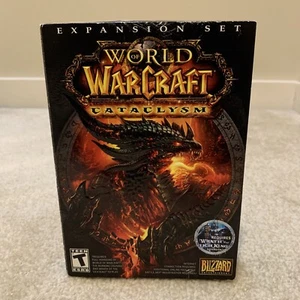 World of Warcraft Cataclysm Expansion Set PC Computer Video Game 2010 NEW - Picture 1 of 13